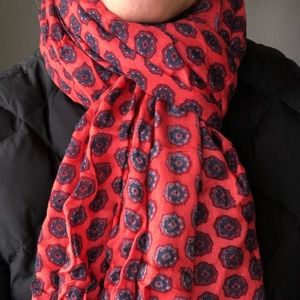 J.Crew lightweight scarf, Foulard print only
